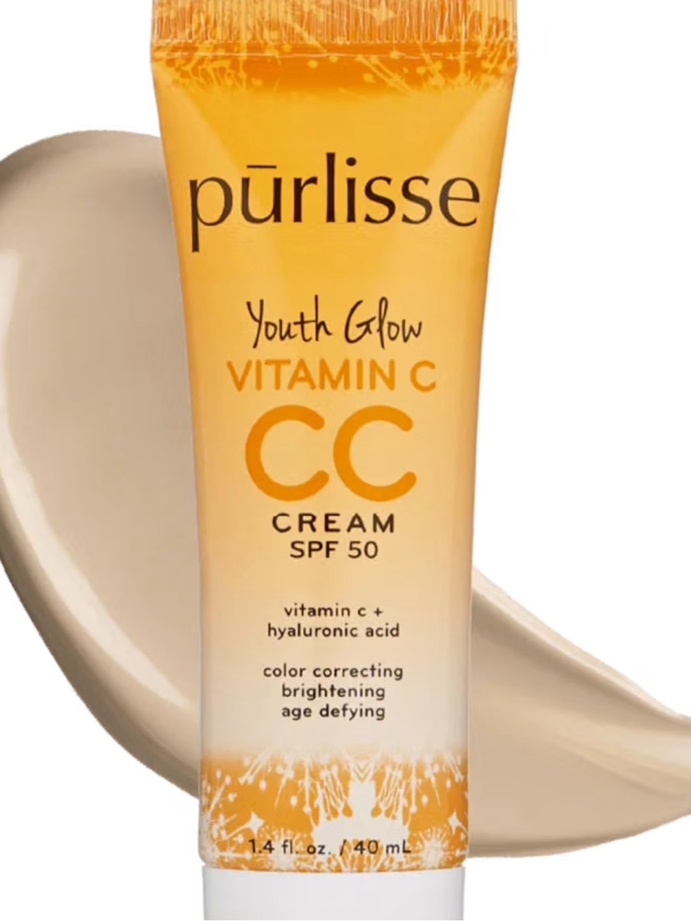 purlisse Youth Glow Vitamin C CC Cream with SPF